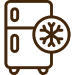 Refrigerator cooling symbol