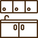 Simple kitchen storage graphic