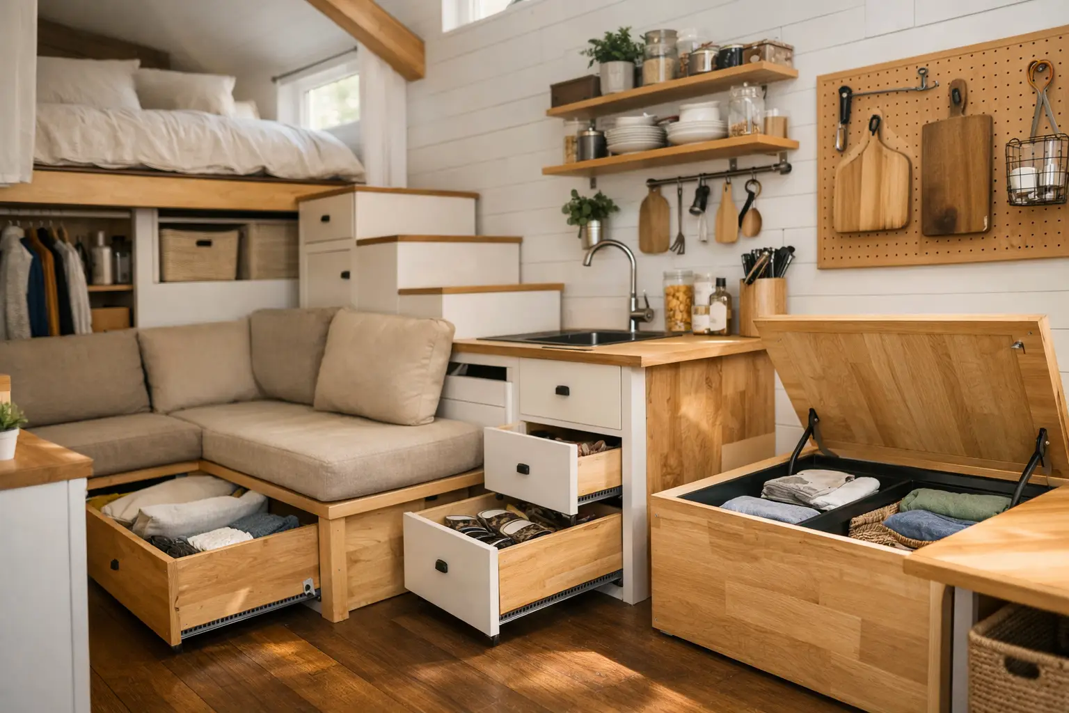 12 Tiny Home Storage Ideas That Work Hard