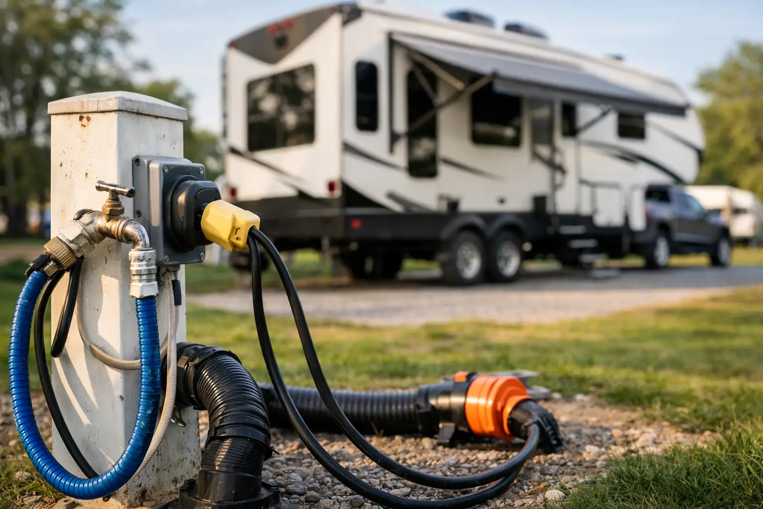 RV Hookup Questions to Ask Before You Pull In